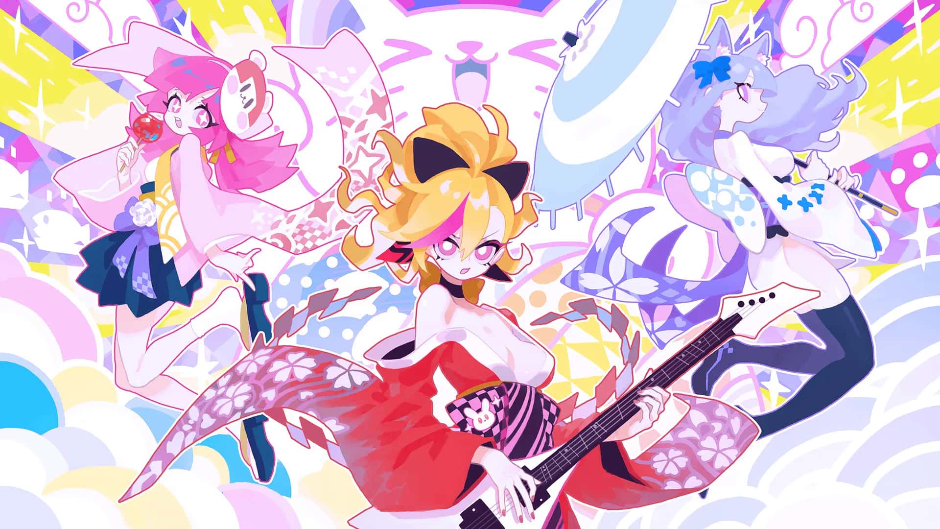 喵斯快跑 Muse Dash插画